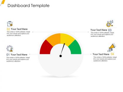 Dashboard Snapshot template ppt powerpoint presentation show deck