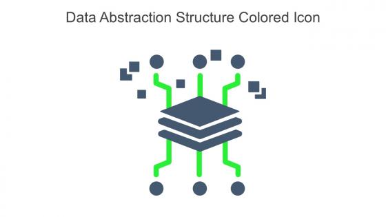 Data Abstraction Structure Colored Icon In Powerpoint Pptx Png And Editable Eps Format