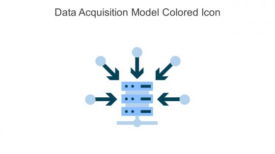 Data Acquisition Model Colored Icon In Powerpoint Pptx Png And Editable Eps Format