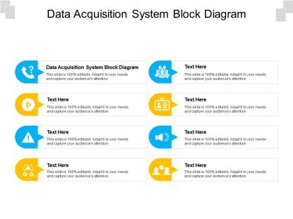 Data acquisition system block diagram ppt powerpoint presentation portfolio influencers cpb