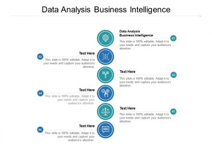 Data analysis business intelligence ppt powerpoint presentation gallery cpb