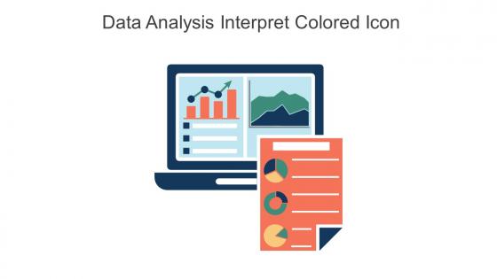 Data Analysis Interpret Colored Icon In Powerpoint Pptx Png And Editable Eps Format