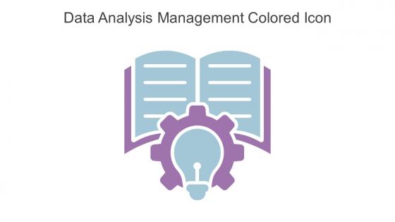 Data Analysis Management Colored Icon In Powerpoint Pptx Png And Editable Eps Format