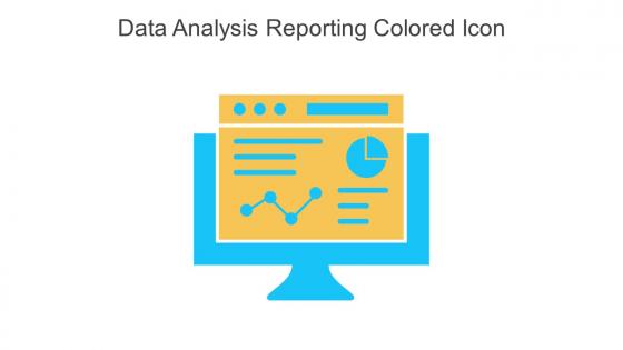 Data Analysis Reporting Colored Icon In Powerpoint Pptx Png And Editable Eps Format