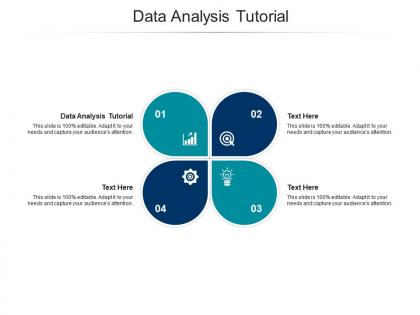 Data analysis tutorial ppt powerpoint presentation model demonstration cpb