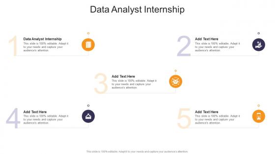 Data Analyst Internship In Powerpoint And Google Slides Cpb