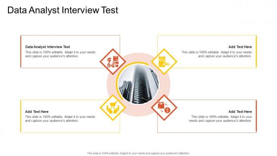 Data Analyst Interview Test In Powerpoint And Google Slides Cpb