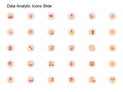 Data analytic icons slide ppt powerpoint presentation infographics gridlines