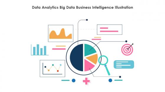 Data Analytics Big Data Business Intelligence Illustration