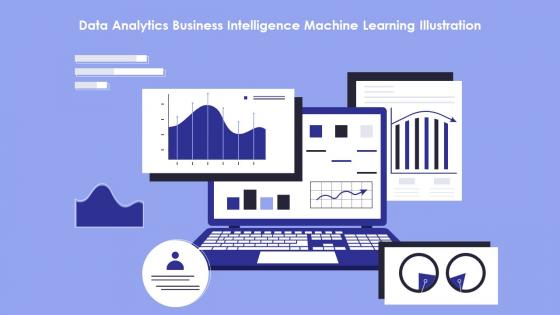 Data Analytics Business Intelligence Machine Learning Illustration