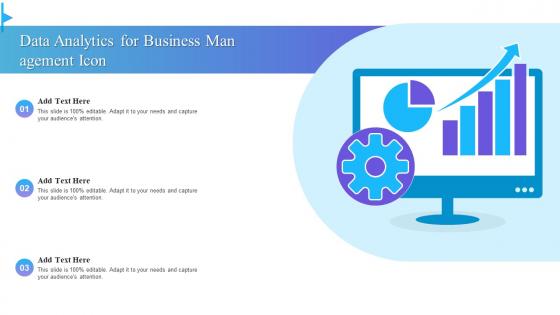 Data Analytics For Business Man Agement Icon