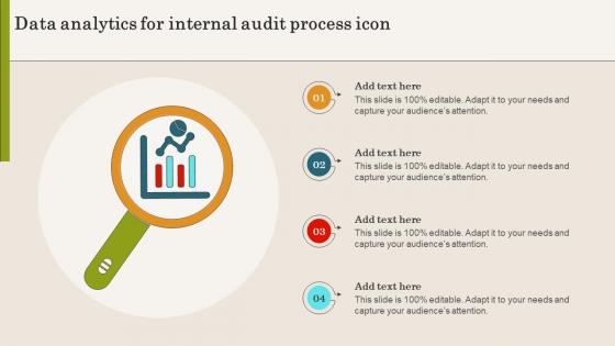 Data Analytics For Internal Audit Process Icon