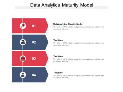 Data analytics maturity model ppt powerpoint presentation information cpb