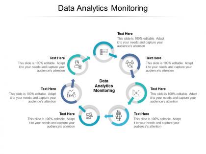Data analytics monitoring ppt powerpoint presentation pictures cpb