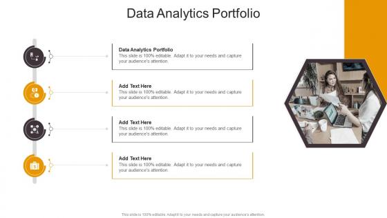 Data Analytics Portfolio In Powerpoint And Google Slides Cpb