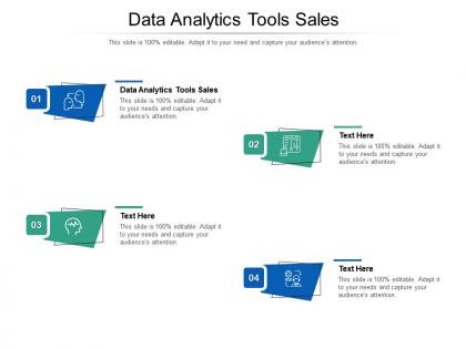 Data analytics tools sales ppt powerpoint presentation inspiration examples cpb