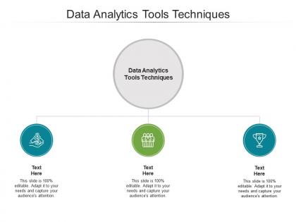 Data analytics tools techniques ppt powerpoint presentation pictures design inspiration cpb