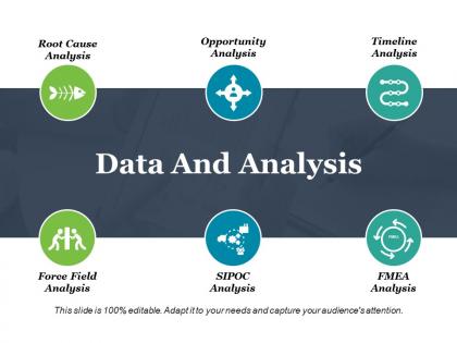 Data and analysis ppt slide examples