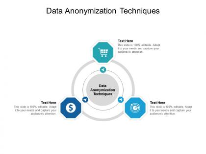 Data anonymization techniques ppt powerpoint presentation slides example cpb