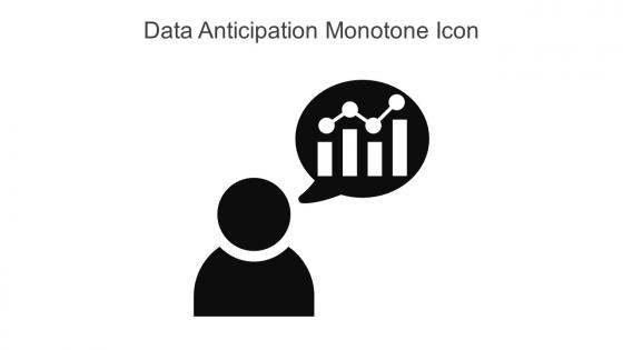 Data Anticipation Monotone Icon In Powerpoint Pptx Png And Editable Eps Format