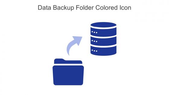 Data Backup Folder Colored Icon In Powerpoint Pptx Png And Editable Eps Format