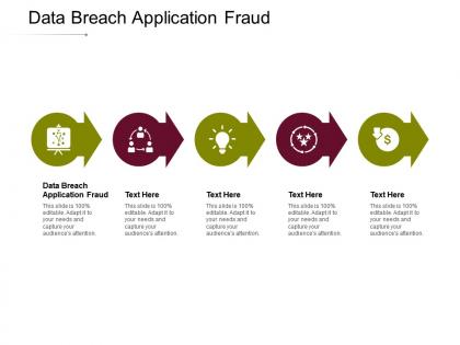 Data breach application fraud ppt powerpoint presentation layouts images cpb