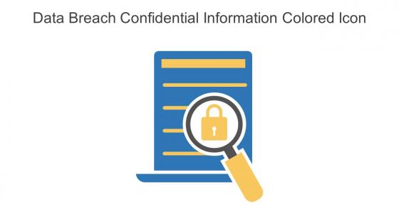 Data Breach Confidential Information Colored Icon In Powerpoint Pptx Png And Editable Eps Format