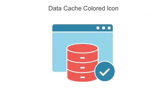 Data Cache Colored Icon In Powerpoint Pptx Png And Editable Eps Format