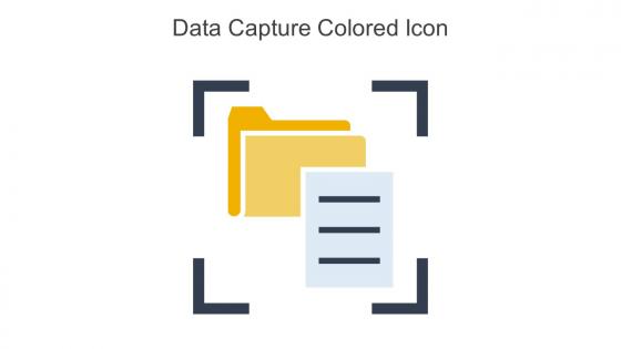 Data Capture Colored Icon In Powerpoint Pptx Png And Editable Eps Format