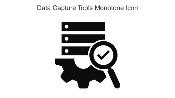 Data Capture Tools Monotone Icon In Powerpoint Pptx Png And Editable Eps Format