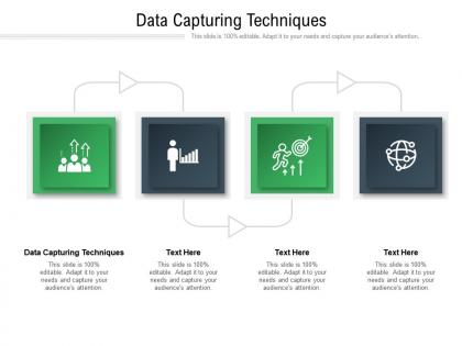 Data capturing techniques ppt powerpoint presentation slides professional cpb