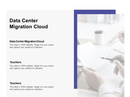 Data center migration cloud ppt powerpoint presentation portfolio grid cpb