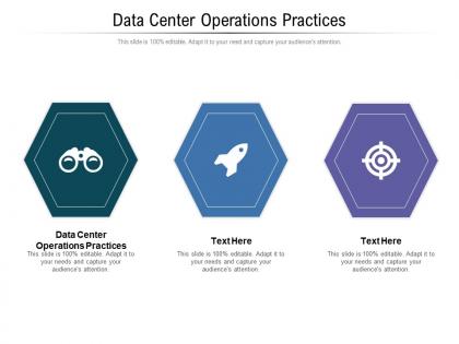 Data center operations practices ppt powerpoint presentation portfolio graphics download cpb