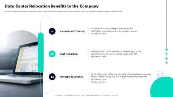 Data Center Relocation Process And Project Data Center Relocation Benefits To The Company