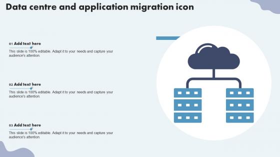 Data Centre And Application Migration Icon