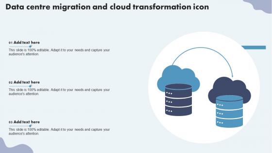 Data Centre Migration And Cloud Transformation Icon