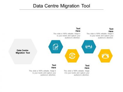 Data centre migration tool ppt powerpoint presentation model slide portrait cpb