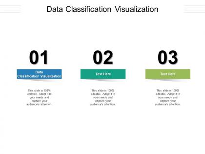 Data classification visualization ppt powerpoint presentation pictures graphics cpb