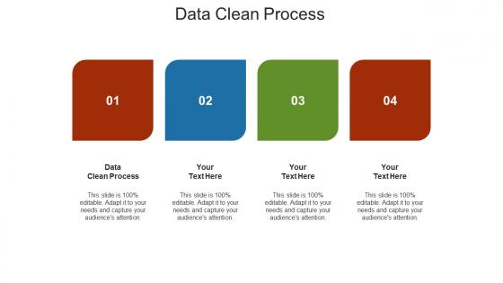 Data clean process ppt powerpoint presentation professional structure cpb
