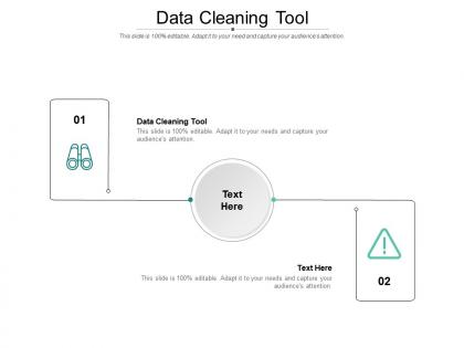 Data cleaning tool ppt powerpoint presentation professional brochure cpb