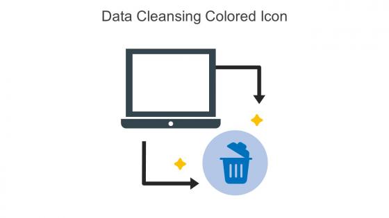 Data Cleansing Colored Icon In Powerpoint Pptx Png And Editable Eps Format