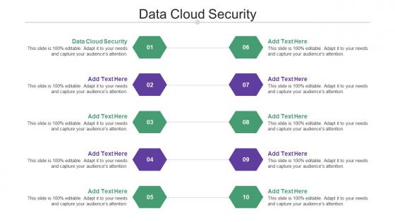 Data Cloud Security Ppt Powerpoint Presentation Gallery Sample Cpb
