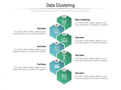 Data clustering ppt powerpoint presentation icon objects cpb