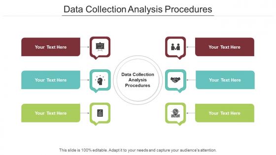 Data collection analysis procedures ppt powerpoint presentation infographics guide cpb