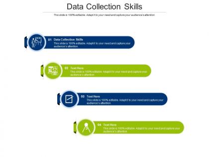 Data collection skills ppt powerpoint presentation pictures guide cpb