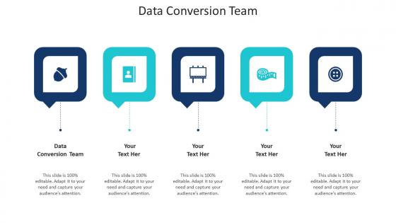 Data Conversion Team Ppt Powerpoint Presentation Layouts Files Cpb