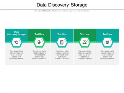 Data discovery storage ppt powerpoint presentation outline smartart cpb