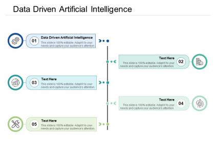 Data driven artificial intelligence ppt powerpoint presentation show elements cpb
