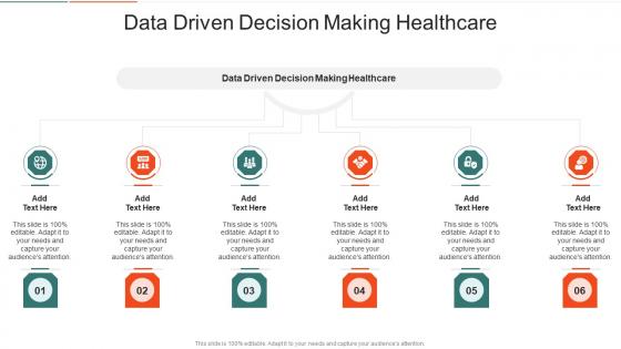 Data Driven Decision Making Healthcare In Powerpoint And Google Slides Cpb