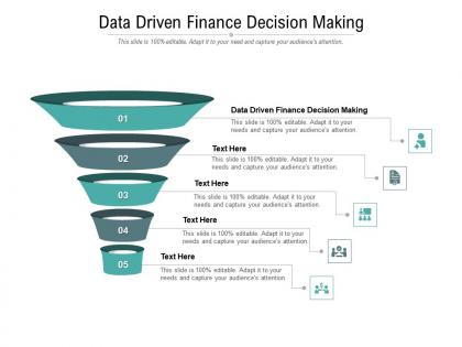 Data driven finance decision making ppt powerpoint presentation layouts clipart images cpb